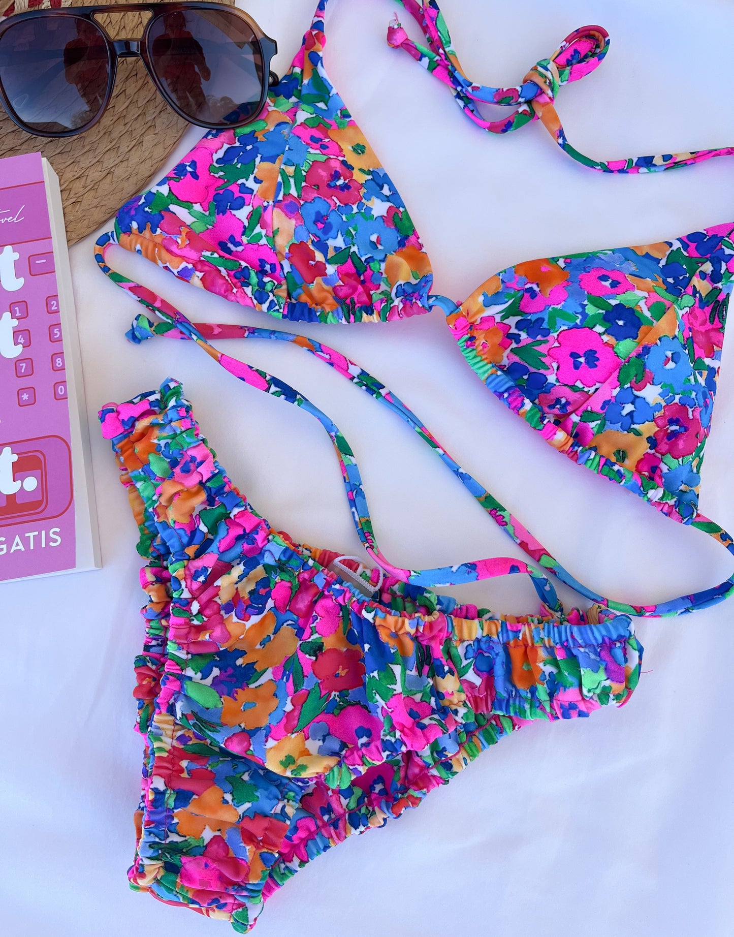 Floral Daydream Bikini-purple floral