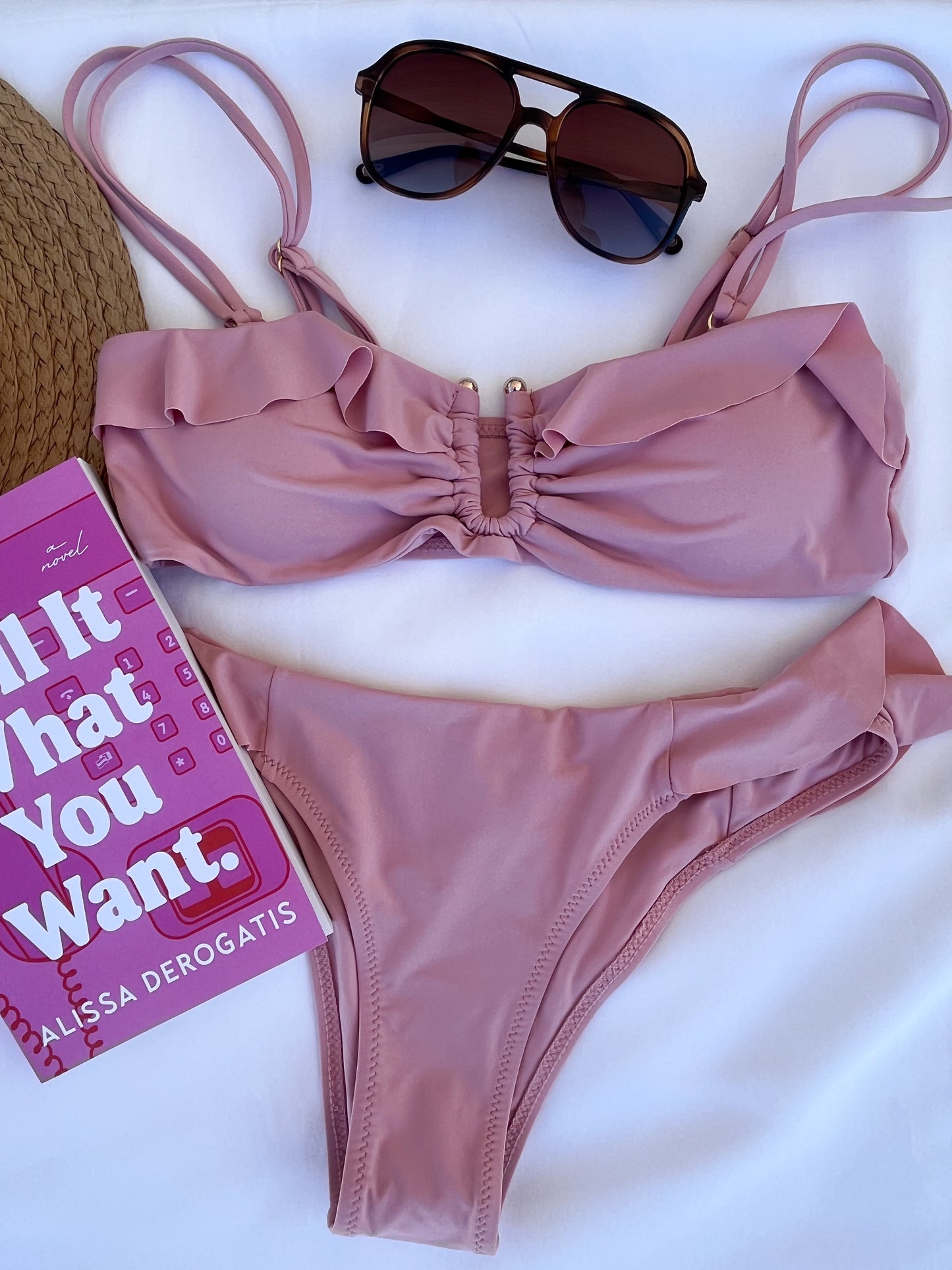 Daisy Bikini- Sand Pink