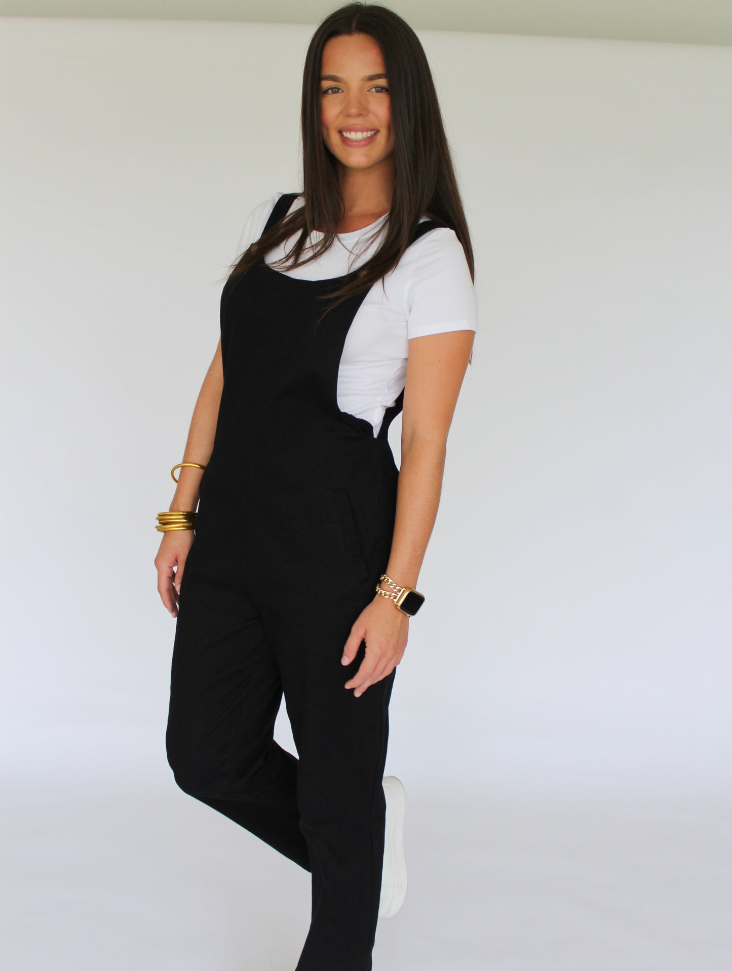 It’s A Staple Jumpsuit- Black