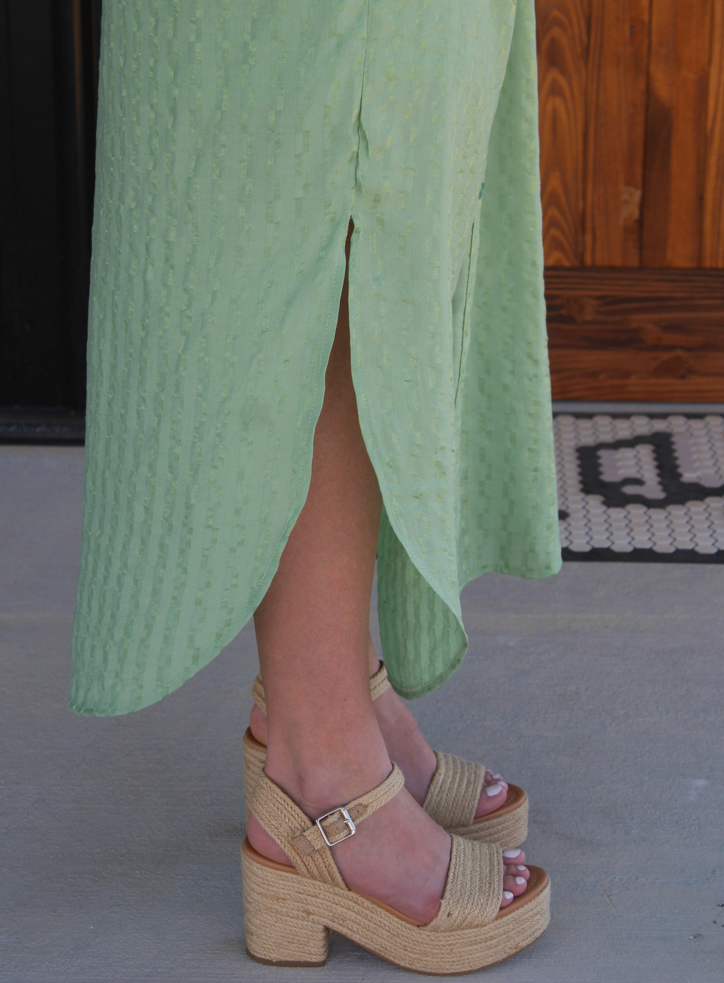 Harmony Dress- Sage Green