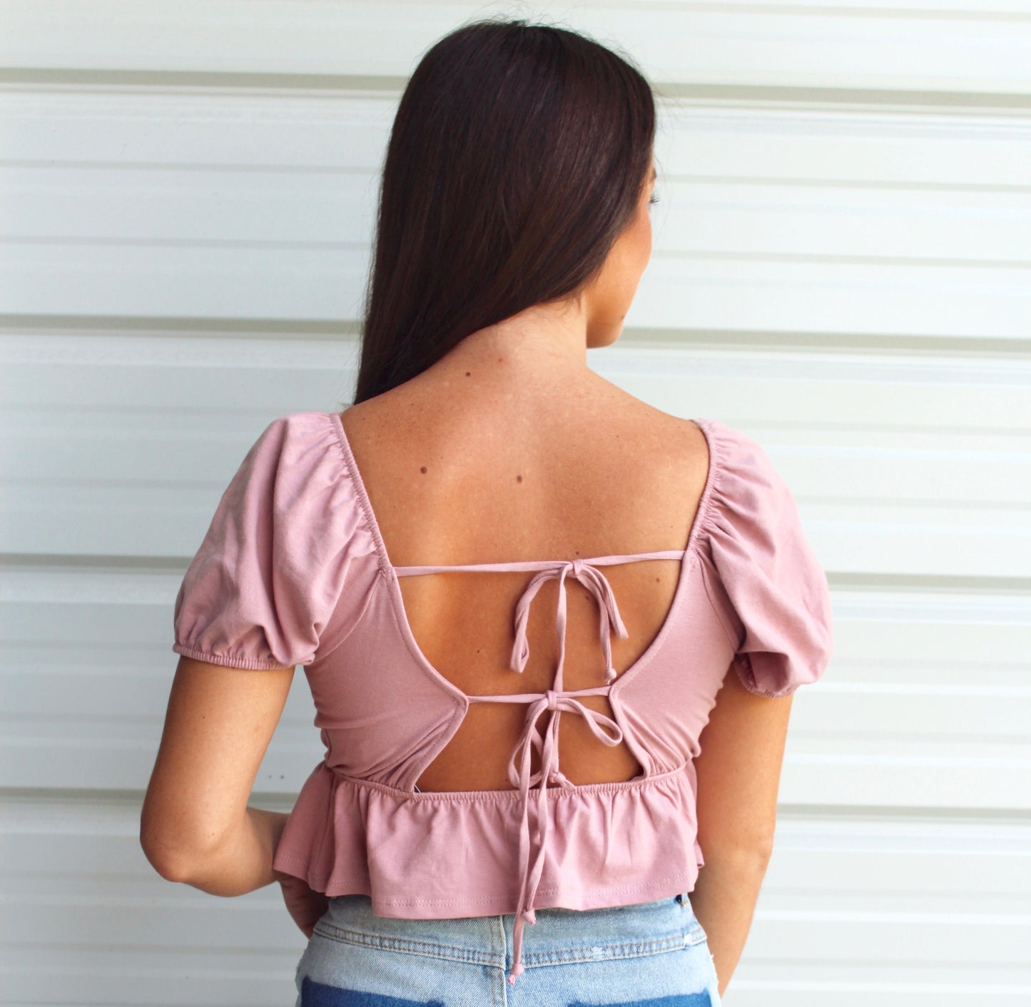 Sweet Thing Top- Mauve