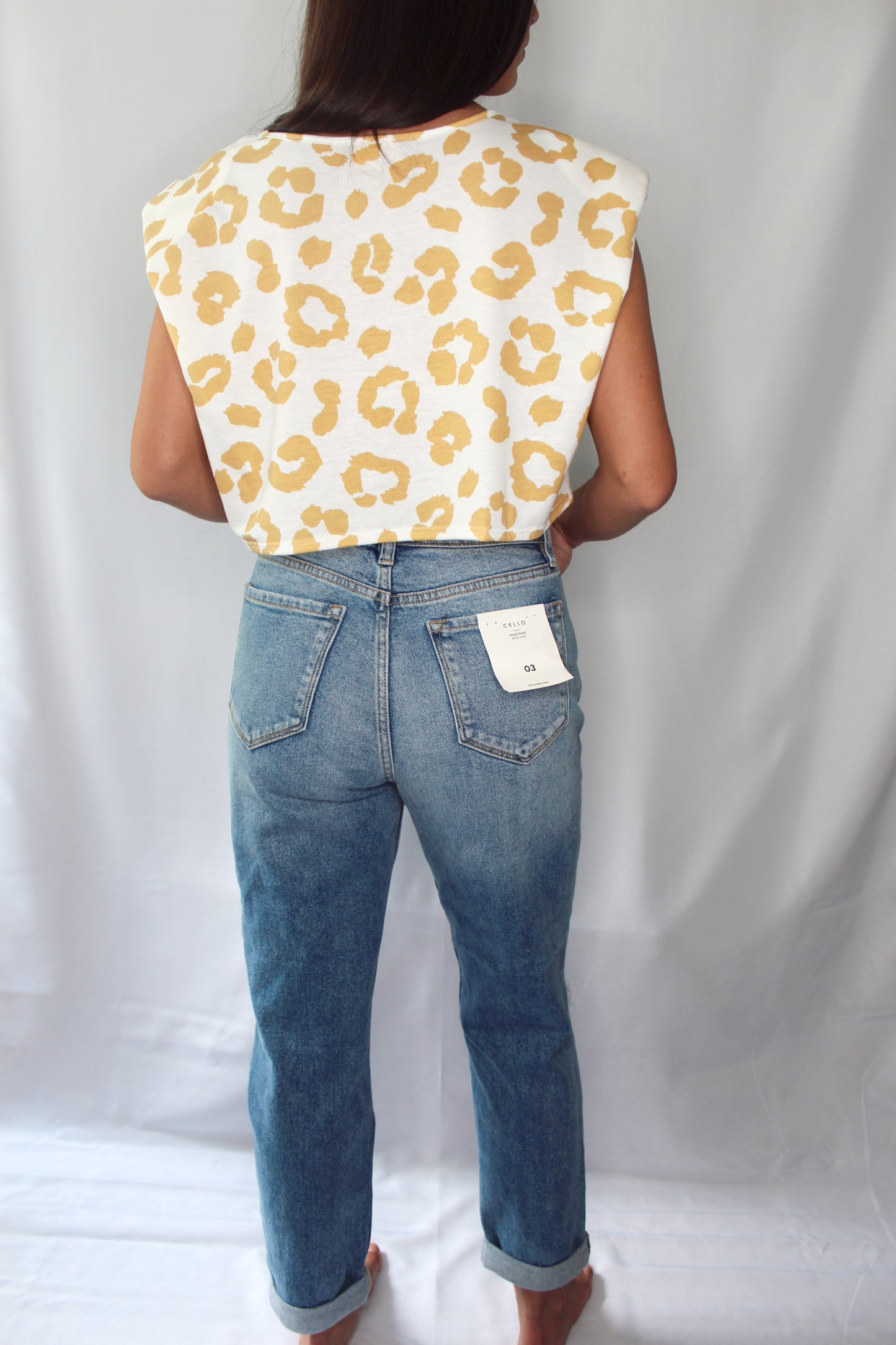 High Rise Mom Jeans- Light Denim