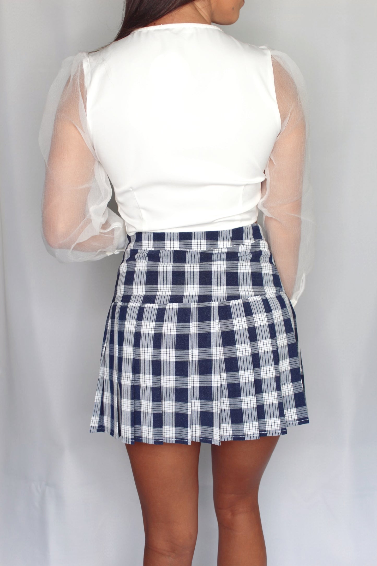 All About Me Crop Top- Off White