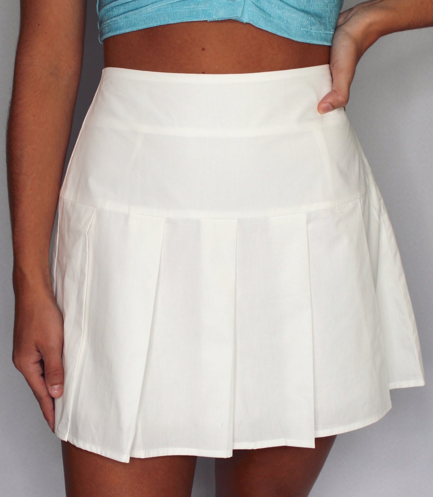Game Changer Skirt- White
