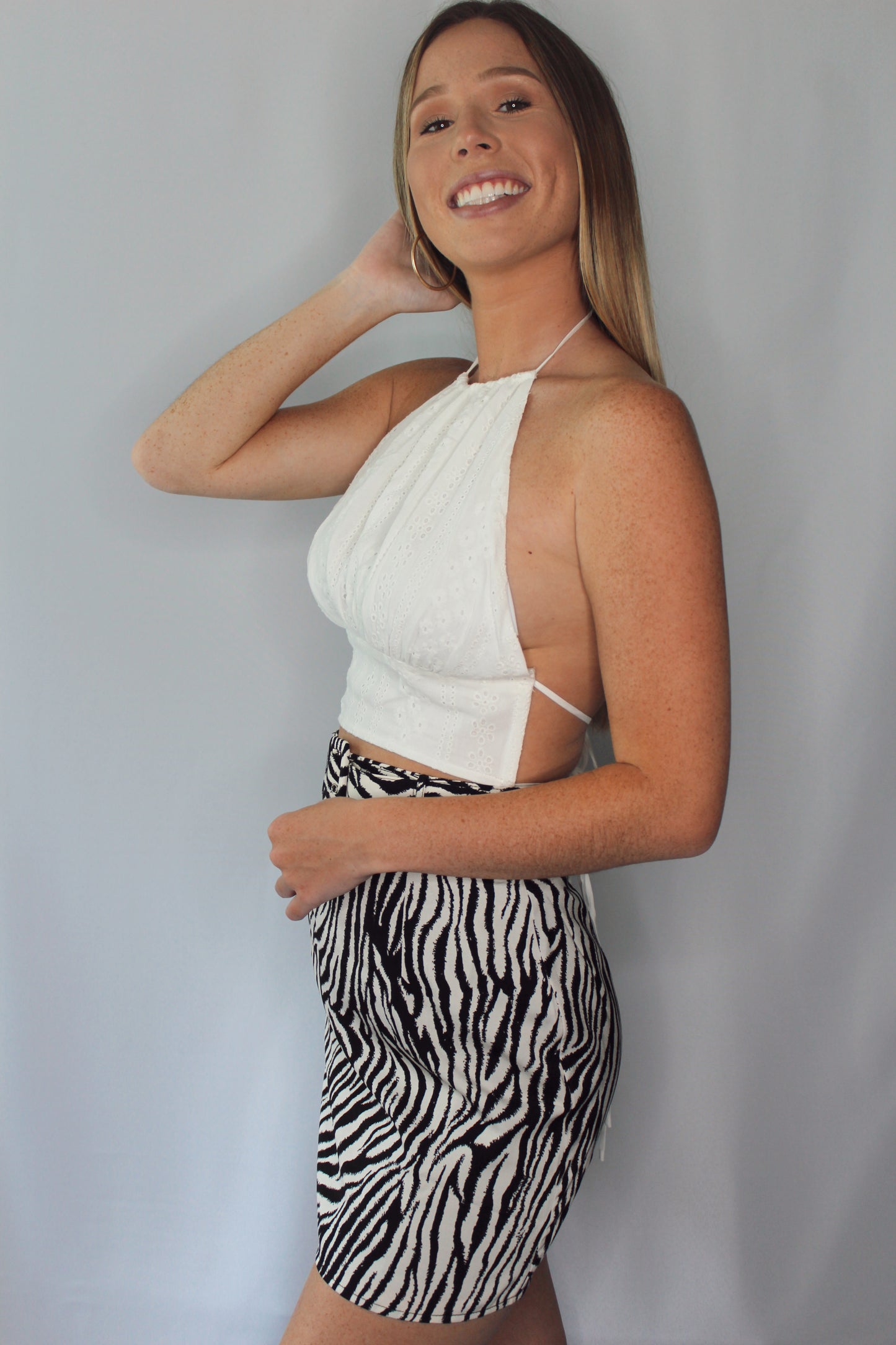 Oh So Lovely Top- White
