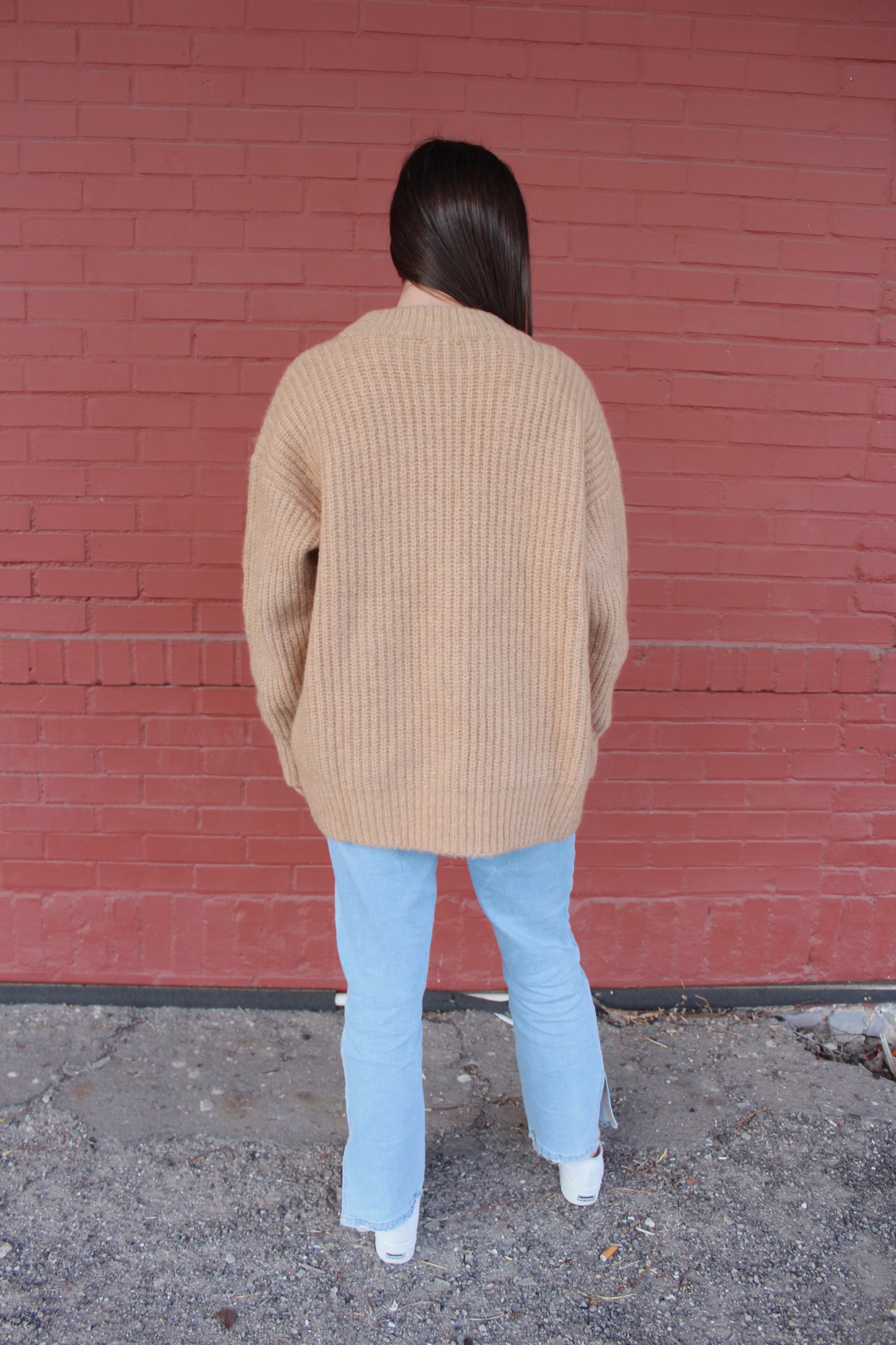 Cozy Up Cardigan-Taupe