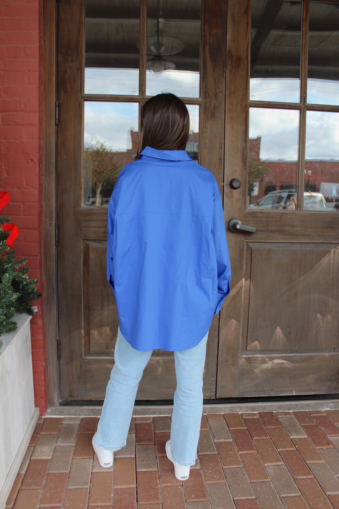 It Girl Top- Royal Blue