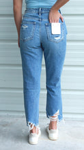 Load image into Gallery viewer, Embry Distressed Mom Jeans
